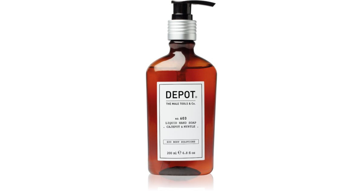 Depot numéro 603 Savon liquide pour les mains Cajeput & Mirto 200 ml