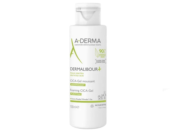 A-Derma Dermalibour+ Cica-Gel Musujący Oczyszczanie 100 ml