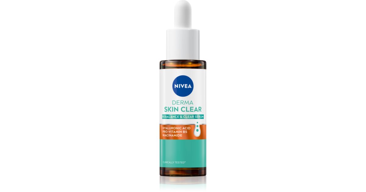 NIVEA Derma Hud Clear regenererende ansiktsserum for problemhud 30 ml