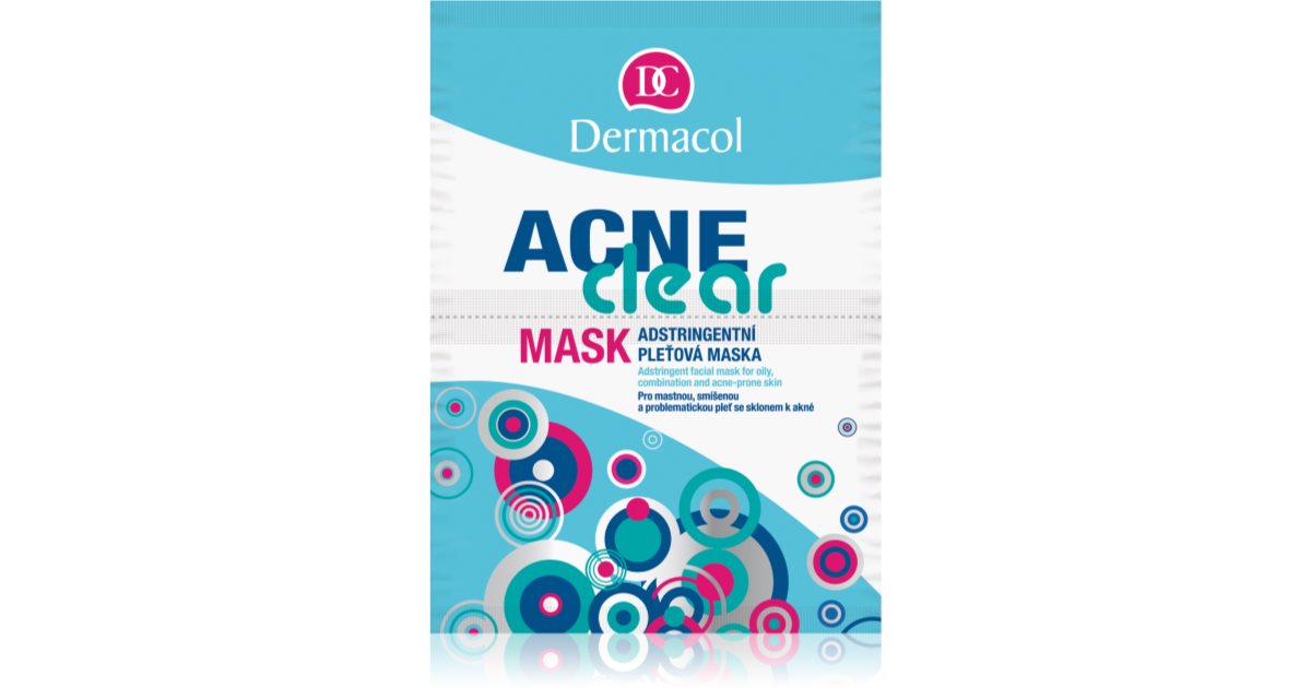 Dermacol Acne Clear Face Mask For Problematic Skin 2X8 G
