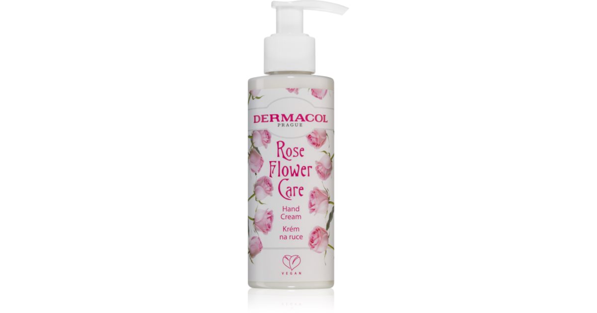 Dermacol Hand cream with pump Růže Flower Care (Hand cream) 150 ml
