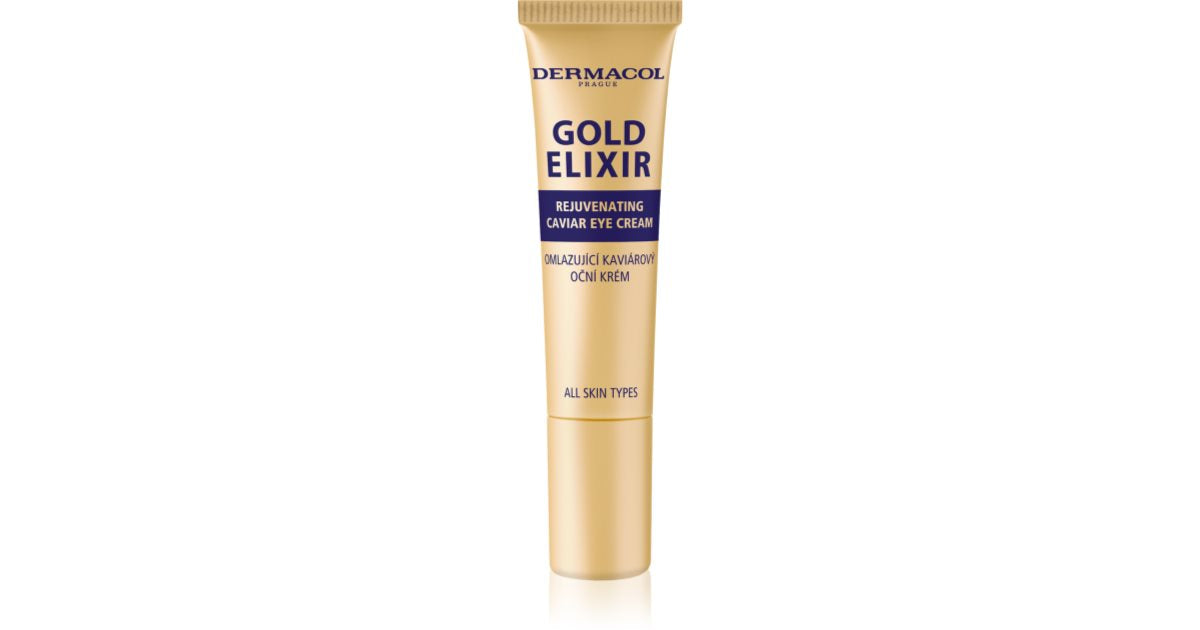 Dermacol Gold Elixir Rejuvenating Caviar Eye Cream 15ml