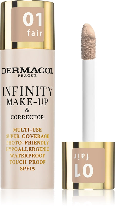 Dermacol Infinity Multifonction Super Couvrance Waterproof Touch 20 g 01 Fair