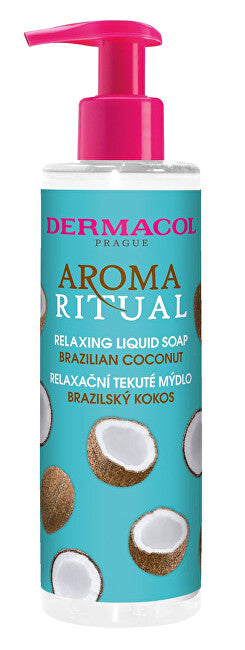 Dermacol Aroma Ritual Brazilian Coconut Relaxing Liquid Soap 250ml
