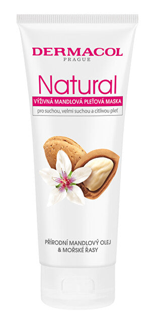 Dermacol Nourishing Almond Face Mask Natural 100ml