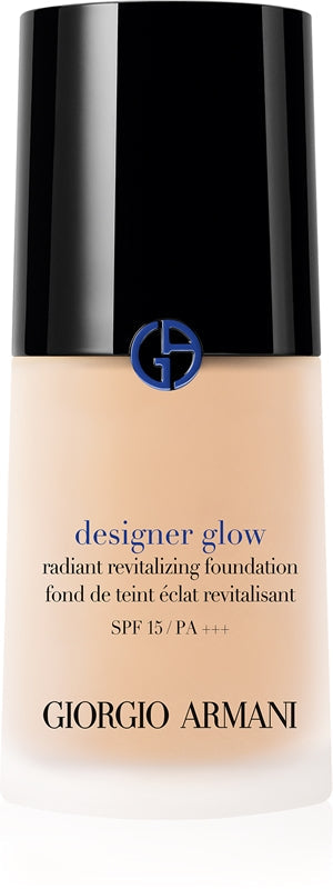 Armani Designer Glow rejuvenating and illuminating foundation SPF 15 color 1.75 30 ml