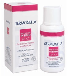 Dermogella Intimrens med melkesyre, hvit liljeekstrakt og Davena Proteins, 200 ml flaske