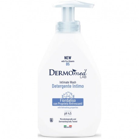 Dermomed Intimate Cleanser Ph 4.5 Cornflower Refreshing Dispenser 250 Ml