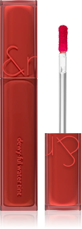 rom&nd Dewy Ful Water langvarig lipgloss farge #04 Chili Up 5 g