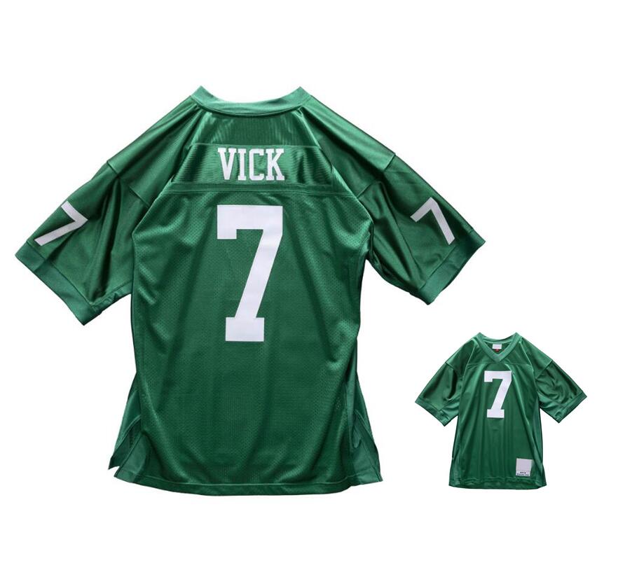 Stitched football Jerseys 7 Michael Vick 2010 mesh Legacy Retired retro Classics Jersey Men women youth S-6XL