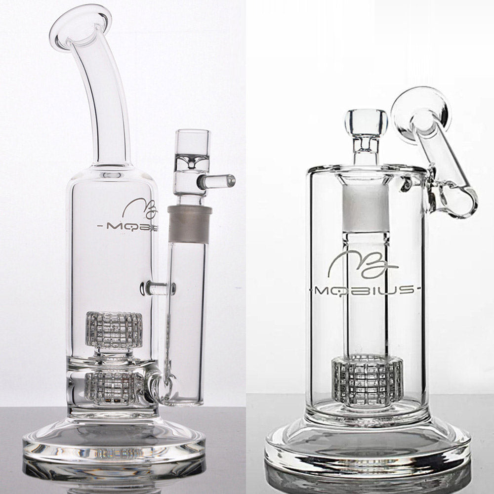 Mobius Glass Bongs Stereo Matrix Perc Water Pipe CHEECH Dab Rig Hookahs Concentrate Oil Rigs Dabber Bubbler