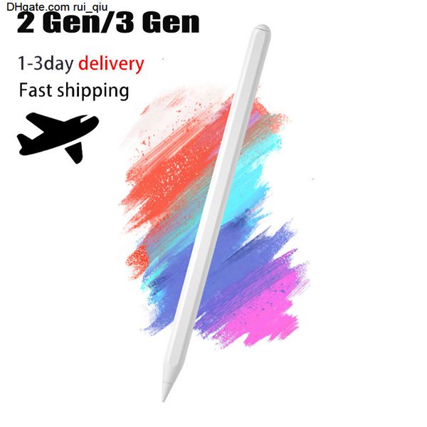 pencil For apple 2nd generation Cell Phone Stylus Pens for Apple iPad Pro 11 12.9 10.2 Mini6 Air4 7th 8th 3rd generation Wireless Charging T