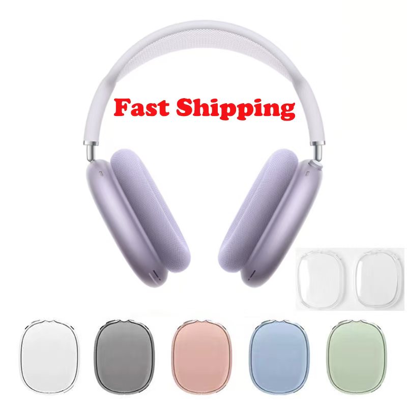 For Airpods Max bluetooth Headphone Accessories airpodspro max Transparent TPU Silicone Waterproof Protective case AirPod Max Headset