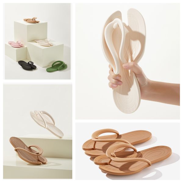 designer slides Summery high quality personality lady mens women slipper outdoor fashion comfortable soft soled sandals bathroom bath non-sl