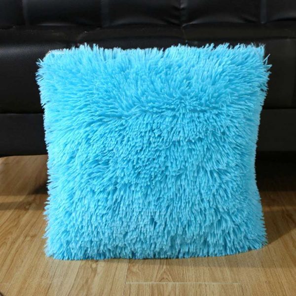 New Arrival Fluffy Long P shell warm and soft Throw cover shell decorative sofa shell Z241113