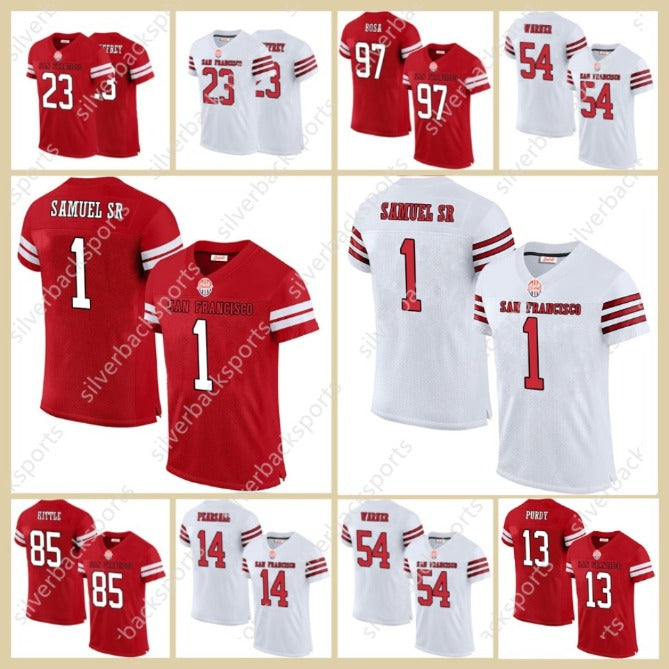 2025 Men-Women-Youth Christian McCaffrey Deebo Samuel Sr 49 Brock Purdy Football Jersey Nick Bosa George Kittle Top Shipping