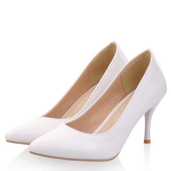 Elegant Pumps Woman 2024 Spring High Heels Red Pink White Nude Women&#039;s Heeled Party Office Wedding Shoes Female Large Size
