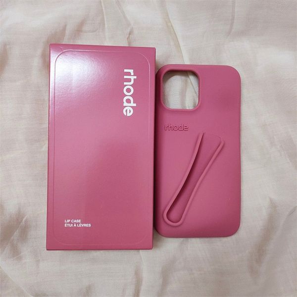 3D Lipstick Lip Gloss Hole Holder Phone Case For iphone 16 pro max cases 15Promax 15pro 14 Plus 13 12 11ProMax XR XS Em designer phone case