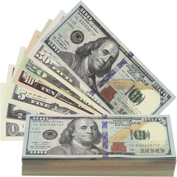 500 movie prop money spray gun currency games digital educational toys cultivating early math skills birthday party halloween decorations ch