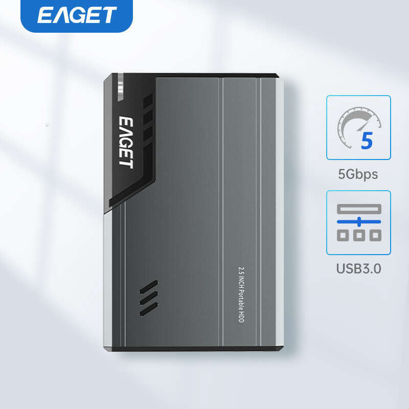 Eaget External 2.5 Portable Hard Drive HDD 500GB 1TB USB3.0 for Desktop PC Laptops Gaming Consoles TV PS5