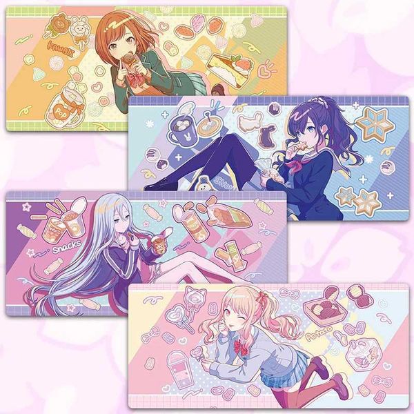 Project Sekai Birthday Full Character 25th Nightcord de Mouse pad Table Mat Gaming XXL Anime Mousepad Keyboard Desktop Mat O250118