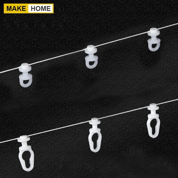 The S shape Curtains pulley accessory Runners Suitable for blackout curtains sheer curtains Track 240824
