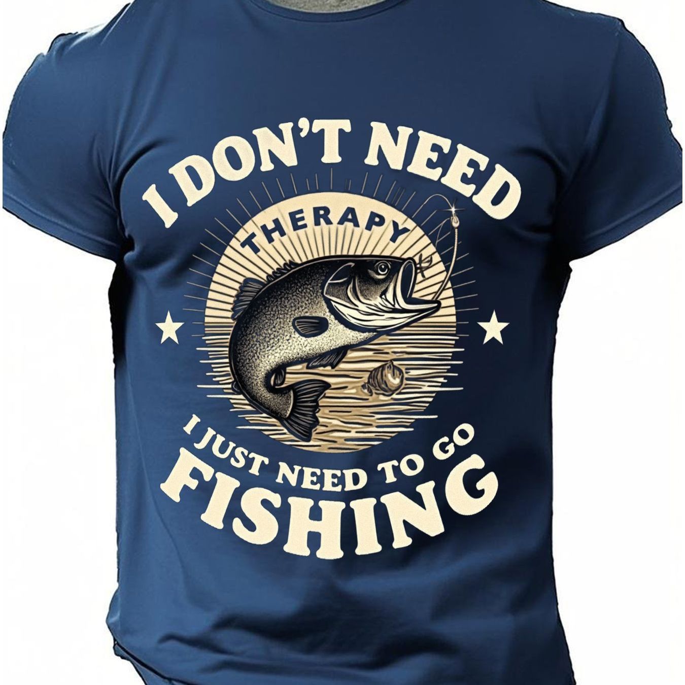 TEMU " Need Relax I To " Men's Graphic T-shirt - 100% Cotton Soft Breathable Crew Neck Tee, 180gsm Casual Shirt With - Perfect Gift For Dad, Husband,