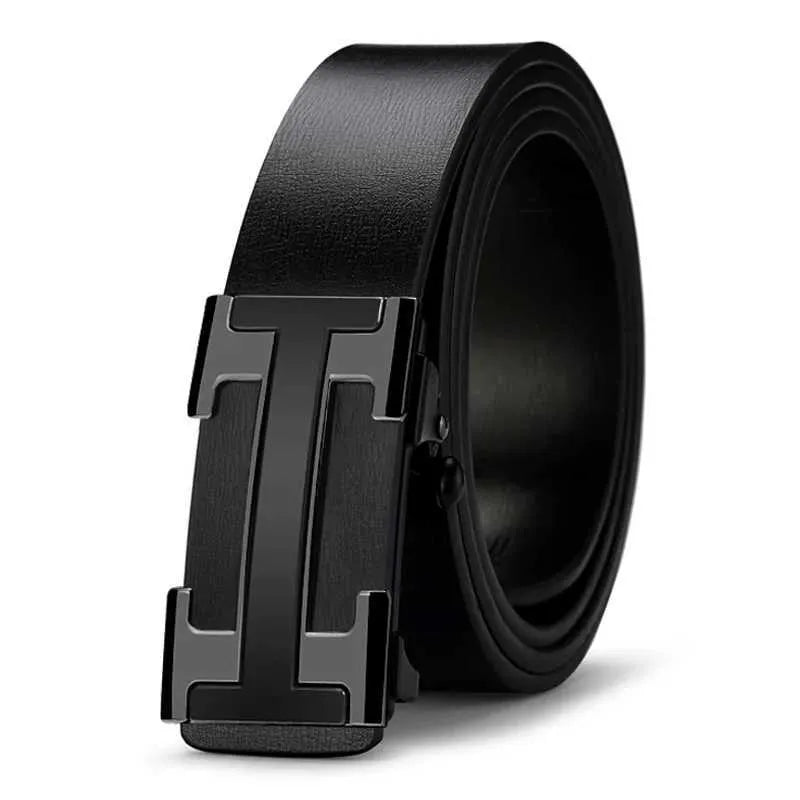 designer leisure famous brand belt mens top-level high-quality leather belt luxury belt M metal authentic width 34mm