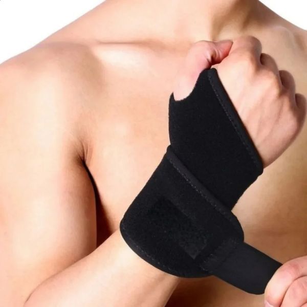 1Pcs Wrist Guard Band Brace Support Carpal Tunnel Pain Wraps Bandage Fitness Wristbands 241210