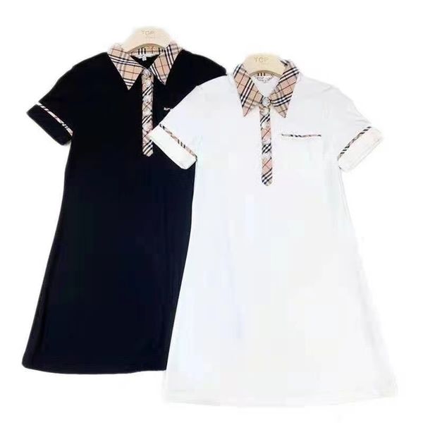 Fashion Women Dresses Solid Ribbed A-line Plaid Dress Tight Elastic Mini Blouse Vestido De Mujer Frocks Club Casual Office Club Clothing Big