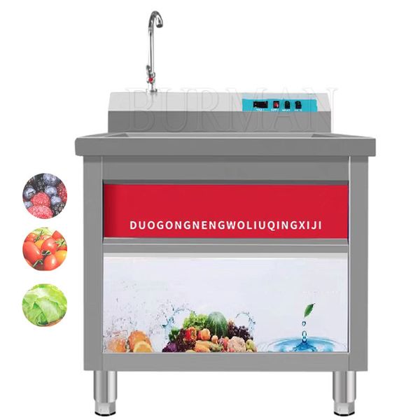 High Quality Fruit Pineapples Bananas Ginger Potato Mango Vortex Ozone Bubble Washing Machine