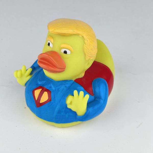 Funny Trump Duck Bath Toy: PVC ating Water Toy for Kids, Pool Party Supplies, Birthday Gifts