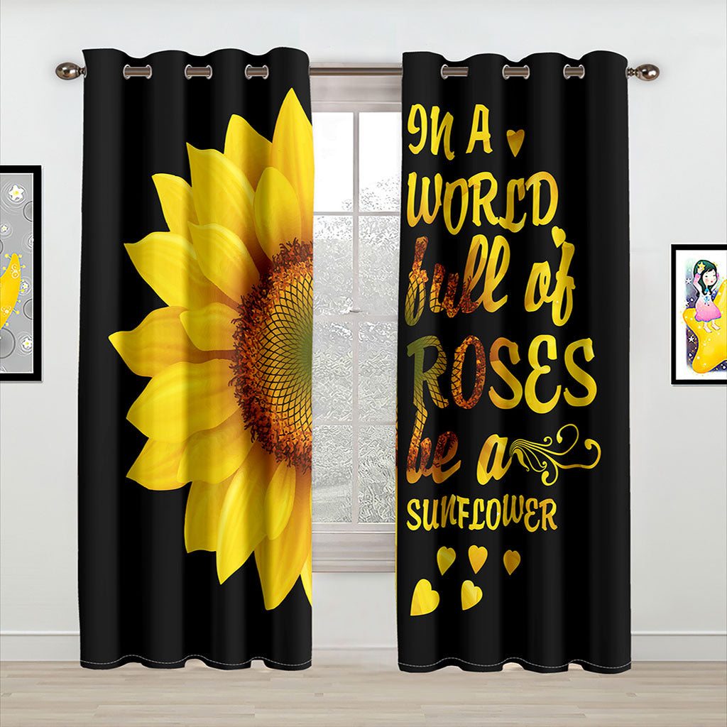 YL-37169 High-precision Customized 3D Curtain Printing Finished Landscape Wave Curtain Blackout Curtain