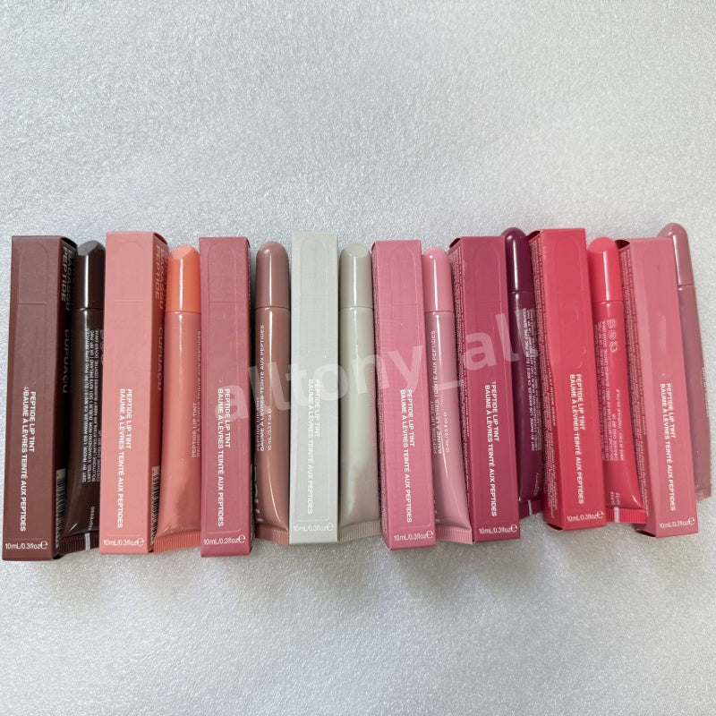 8 Colors Make up Liquid Lip Gloss salty tan ribbon guava spritz peach pit unscentad Hailey lipstick Moisturizing Shiny glitter liquid lipstick clear
