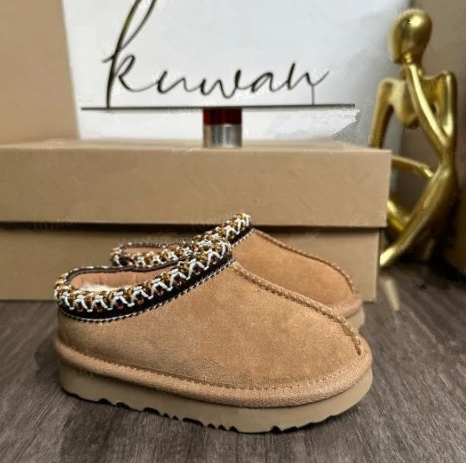 free shipping Kids Tasman Slippers Toddler Australia Boots Booties Mini Girls Shoe Children Baby Kid Youth Designer Snow Boot Classic Infants