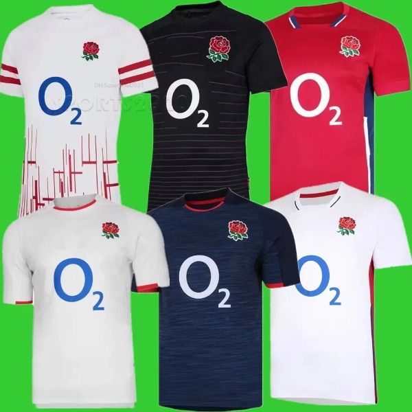 Fans Tops Tees Rugby Jerseys Top 2023 Englands Rugby Jerseys 21 22 23 Custom mens shirts rugby jersey Men Women Y240617JQKS