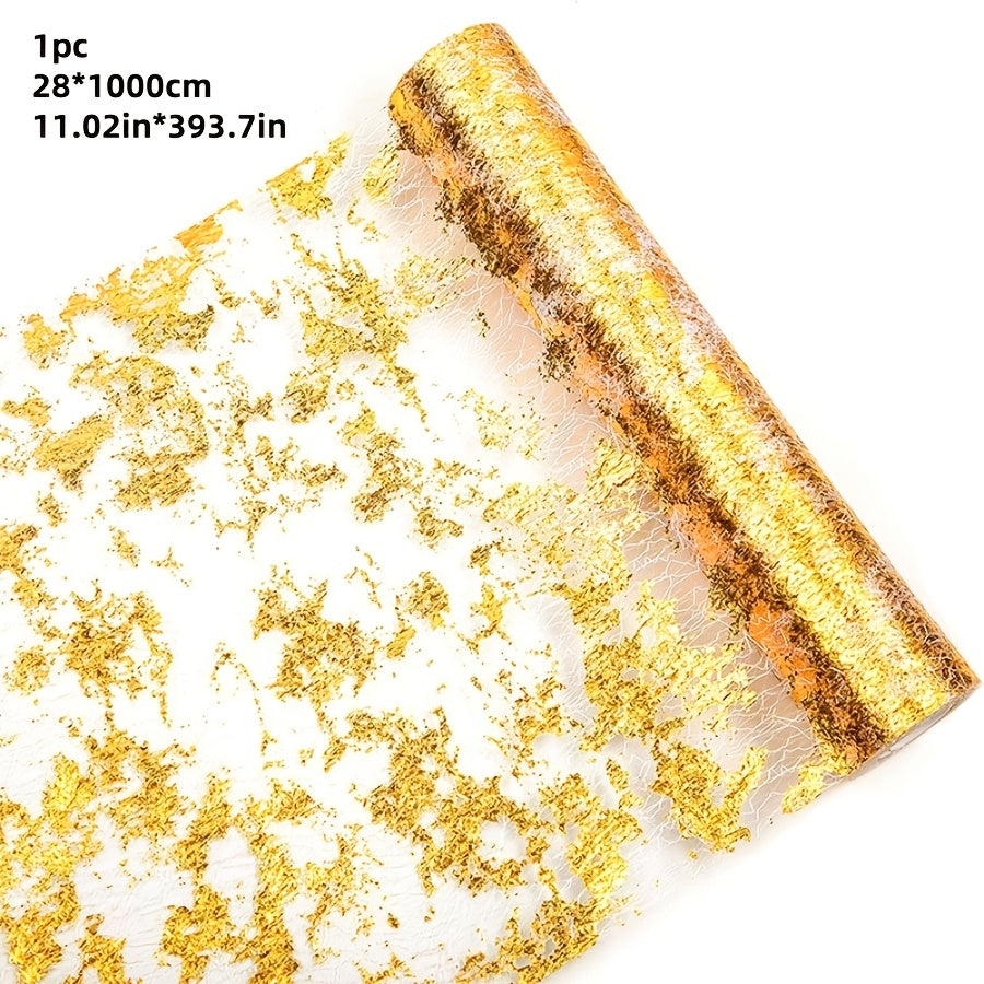 TEMU A High-end Minimalist Table Runner For Decoration At Parties, Celebrations, , Enhancing Dining Chairs And Table Settings With A Metallic ,