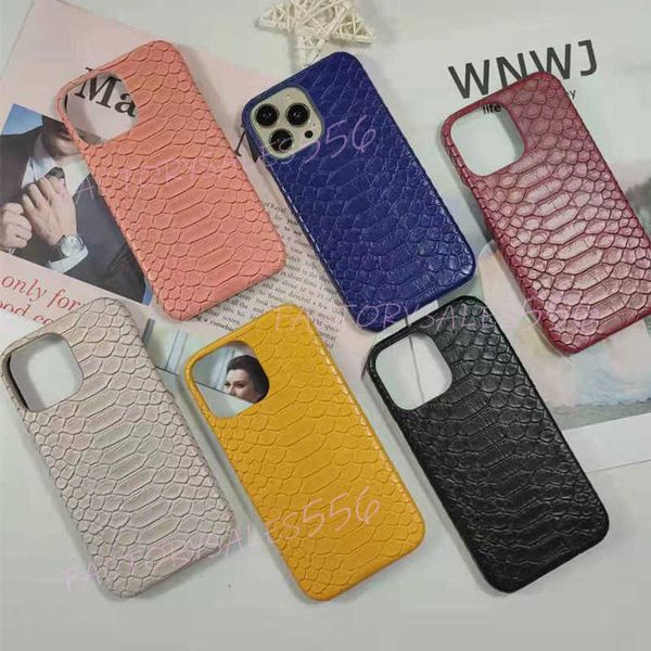 Fashion Designer phone Case for iPhone 16 15 14 13 12 Pro max Niche high-end snake skin phone case suitable for Iphonexr xs with frosted pro