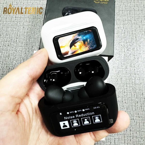 New Arrival A9 pro Earphones TWS Wireless BT Headphones Touch Screen A11 BT Earbuds Stereo Earbuds With Mic Z241213