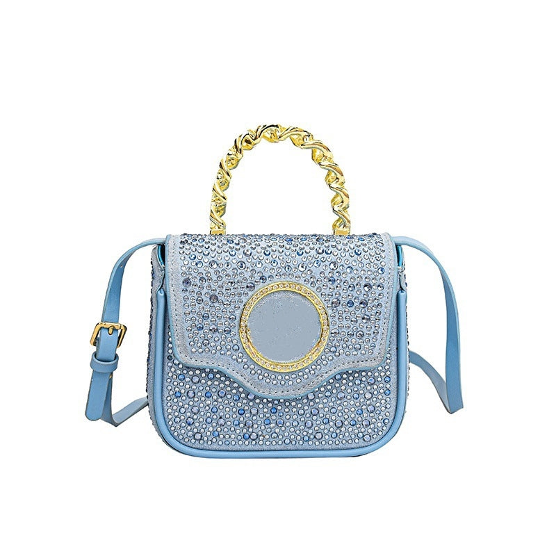 TOP Mini Clutch Bags Lady Medusa Handbag Flip Shoulder Bag Crossbody Chain Handle Metal Figure Card Holder Fashion Wallets Genuine Leather Long Stra