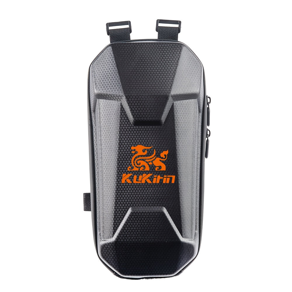 TEMU Electric Scooter Front Bag, 2l High-end Handlebar Storage Bag, Dustproof, Eva Hard Shell, Portable Large Capacity Hanging Bag, Universal For