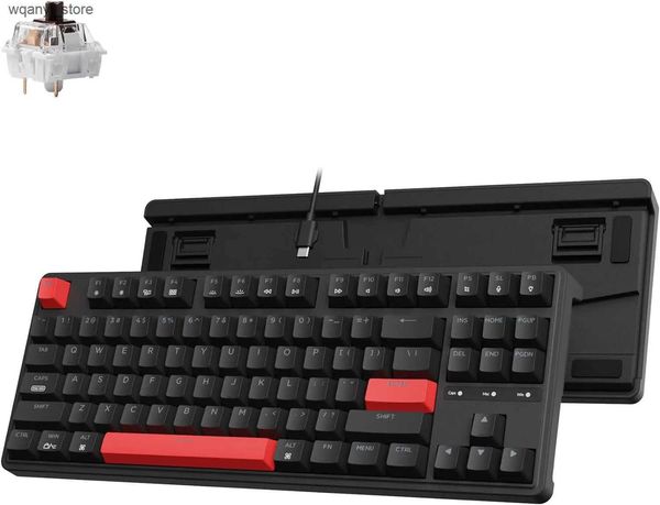 Keyboards Keychron C3 Pro QMK-VIA wire mechanical keyboard OEM contour by double clicking ABS keyboard red backlight L240910