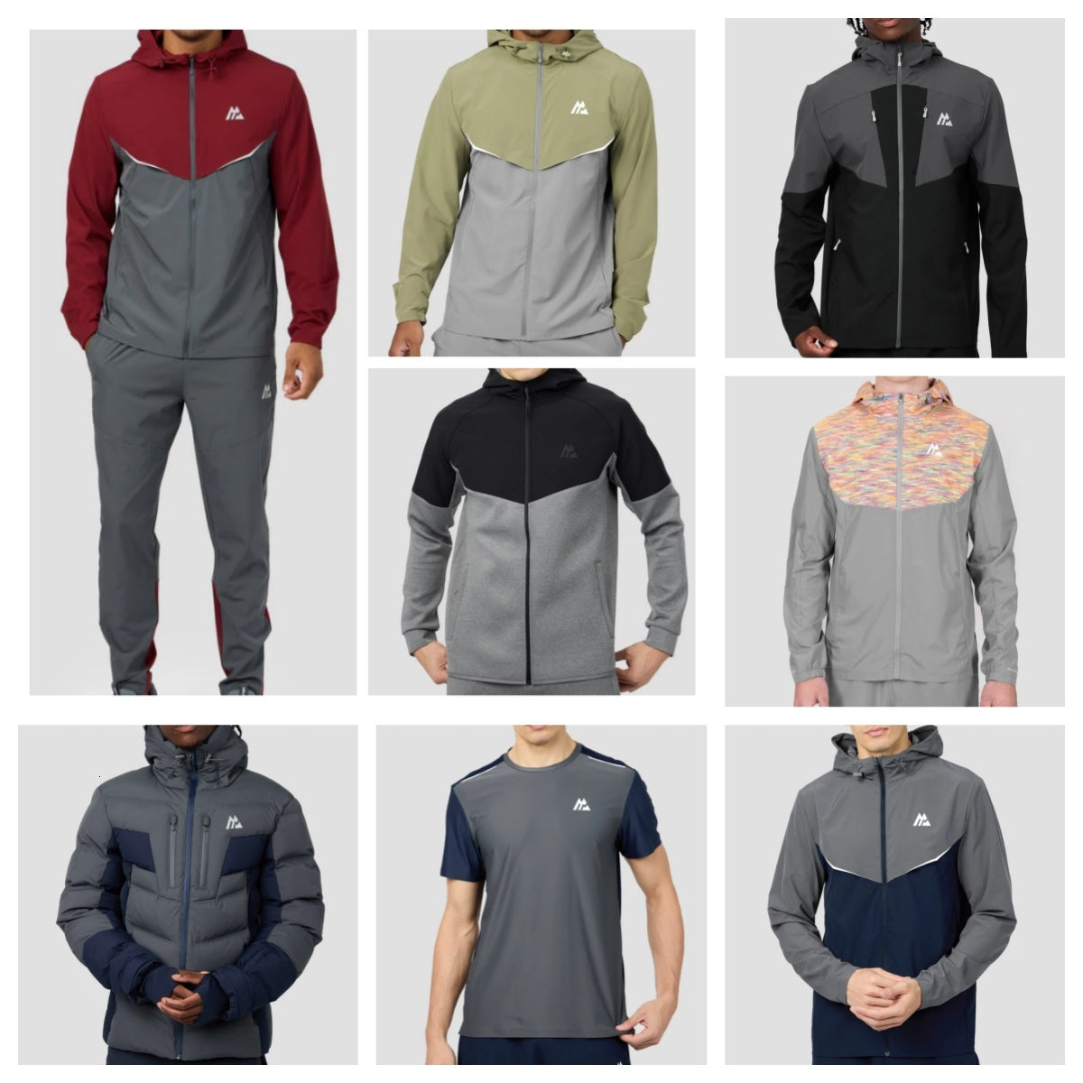 High quality monterex tracksuit Latest model tech 3-piece set designer montirexs Tracksuit sports jogging suits quick dry sportswear sweatpants mont