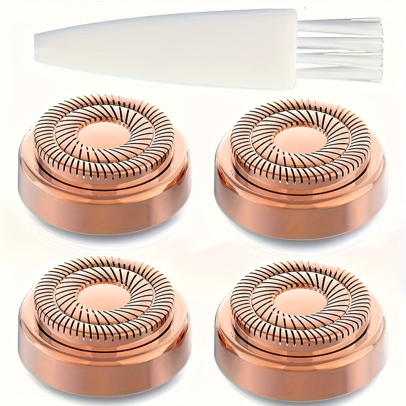 TEMU Facial Hair Removal Replacement Heads For, Refill For Flawless Replacement Heads
