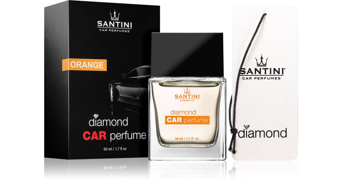 SANTINI Cosmetic Diamond Orange Car Air Freshener 50ml