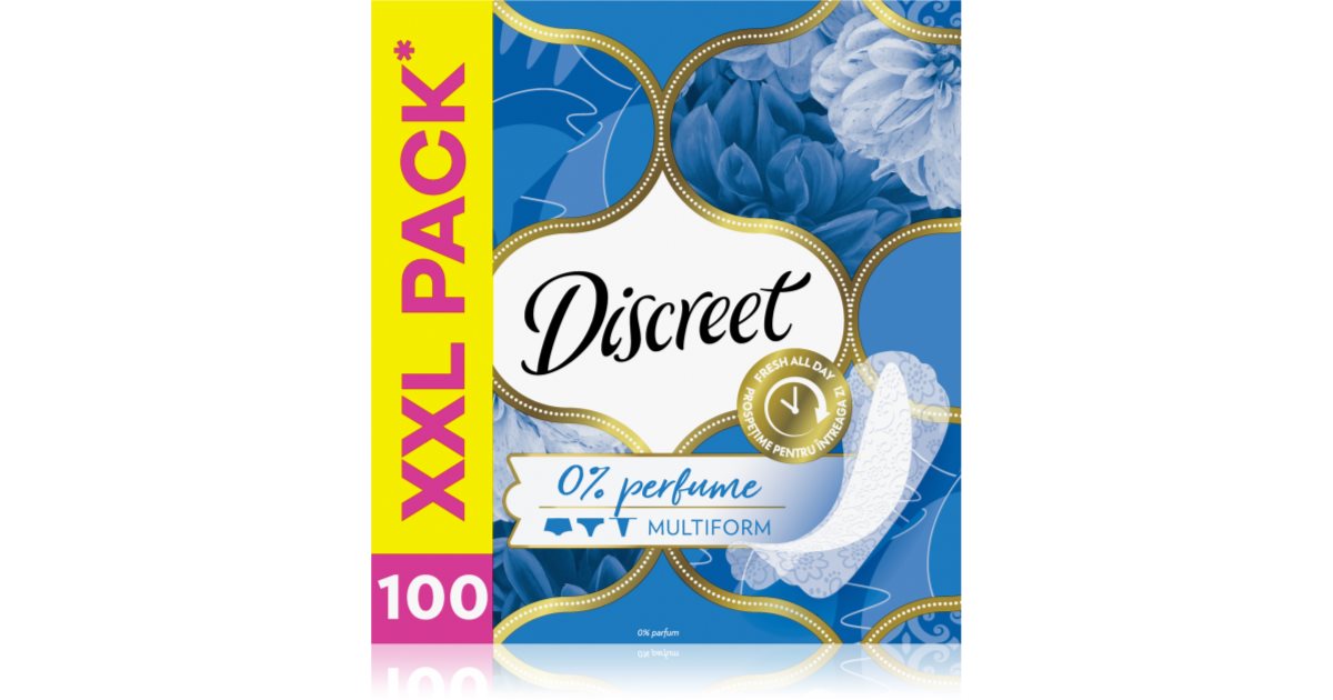 Discreet Multiform sommar Fresh Trosskydd 100 st