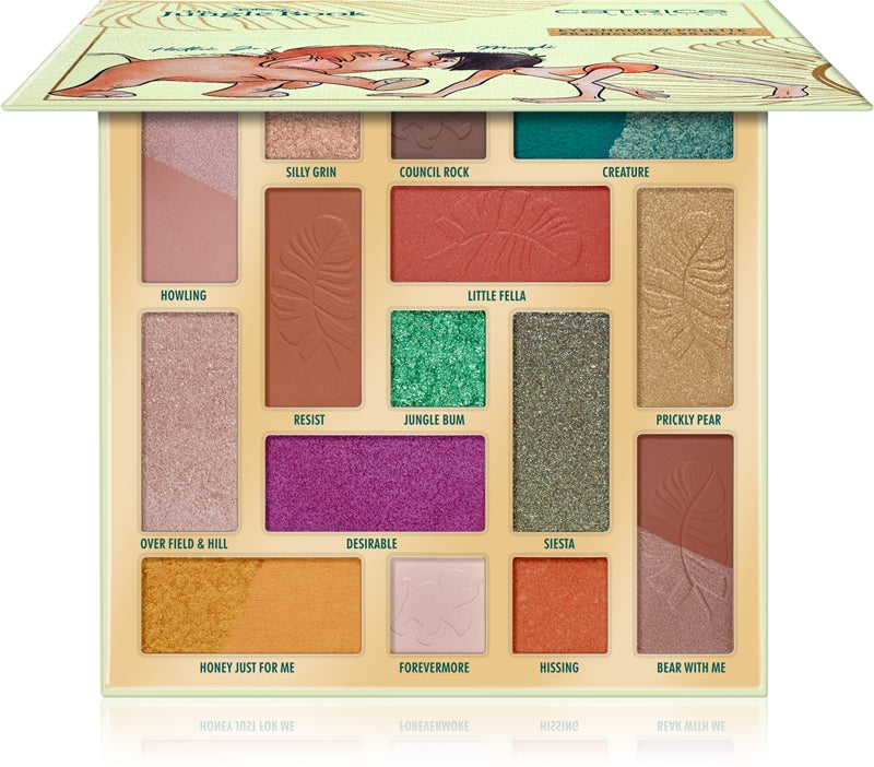 Catrice Disney Das Dschungelbuch Lidschattenpalette Farbe 020 Stay In The Jungle 28 g