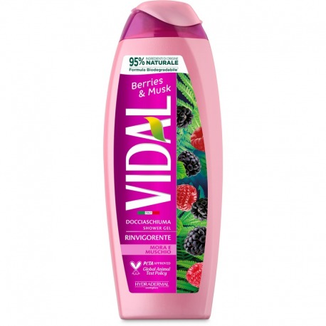 Vidal Duschschaum 250 ml Brombeere & Moschus