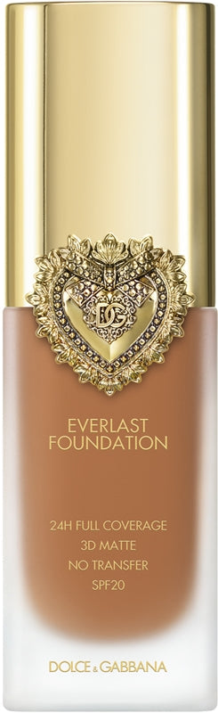 Dolce&Gabbana Flawless Everlast Foundation foundation ultra long-lasting coverage SPF 20 color 25W Medium Deep 27 ml