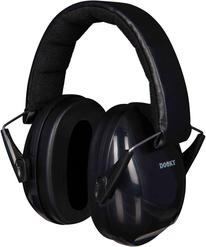 Dooky Bebé Ear Protection Protección auditiva infantil JUNIOR 36m+ negra